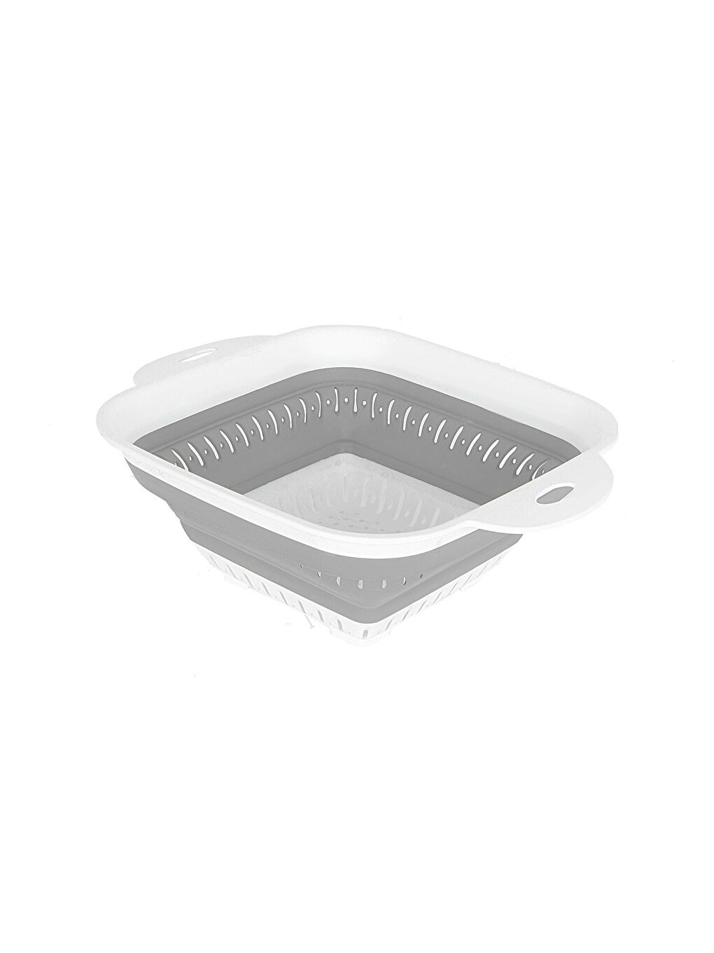 Gri Katlanır Kare Akordiyon Süzgeç Katlanabilir Süzgeç-2