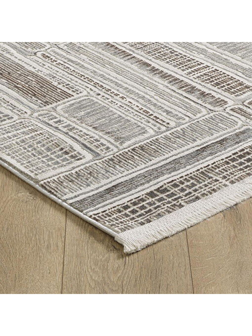 London Sarden Tozumaz Antialerjik Halı - Antrasit - 160x230 cm-2