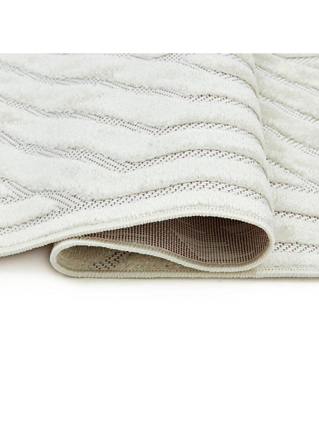 Cess 001 Halı - Beyaz - 120x180 cm-3