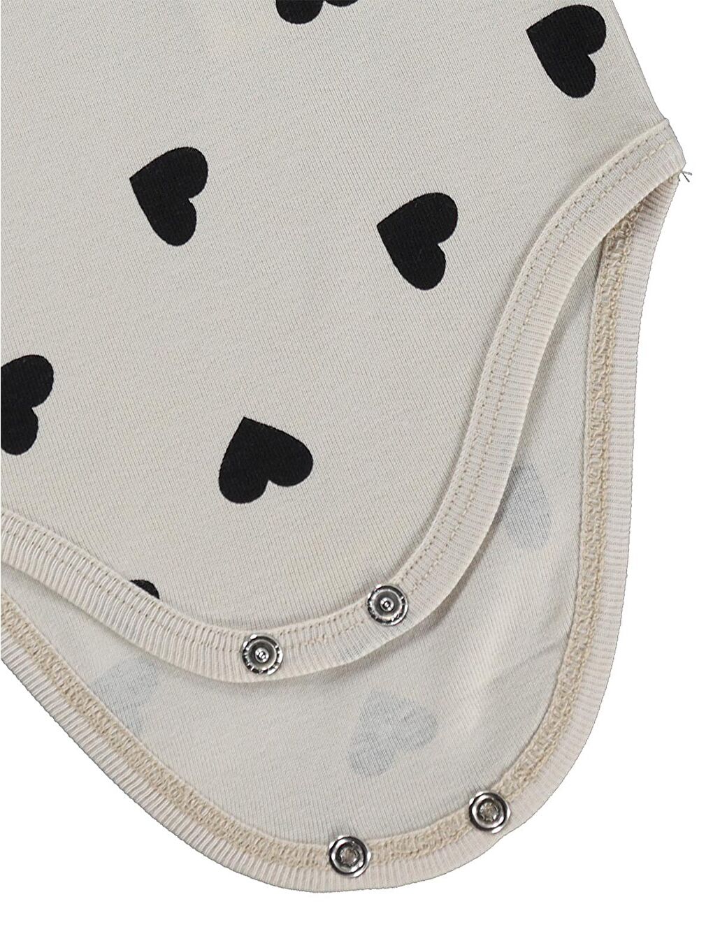 Baby Fiyonk Empirmeli İp Askılı 5 Li 1-36 Ay Çıtçıtlı Badi - Bej 12-18 Ay-3