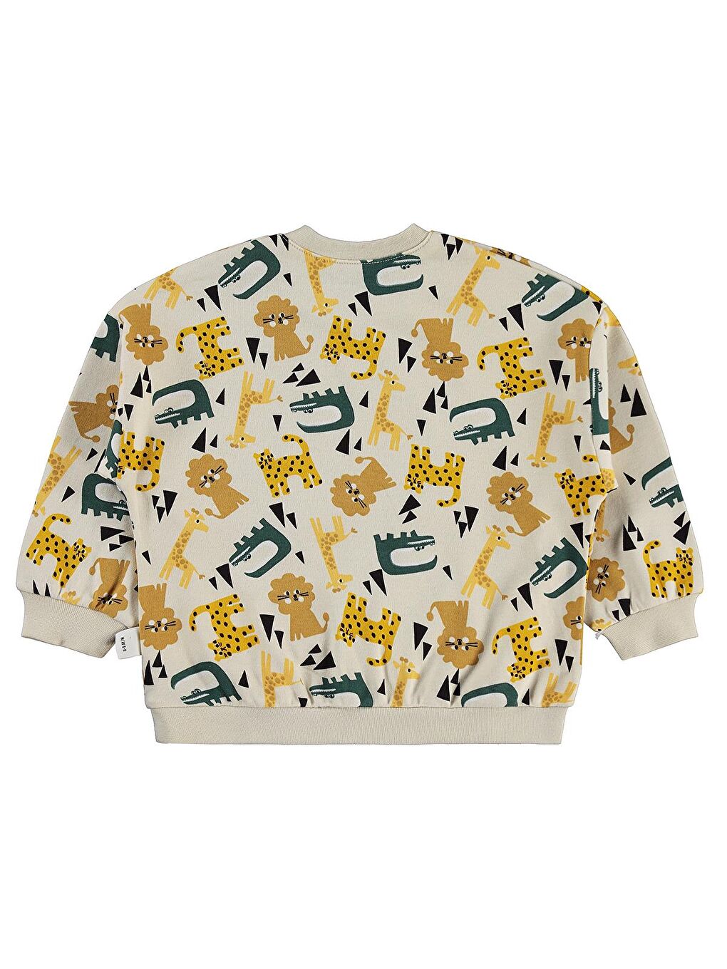 Baby Hayvanlar Empirme 6-18 Ay Sweatshirt - Bej 12-18 Ay-1