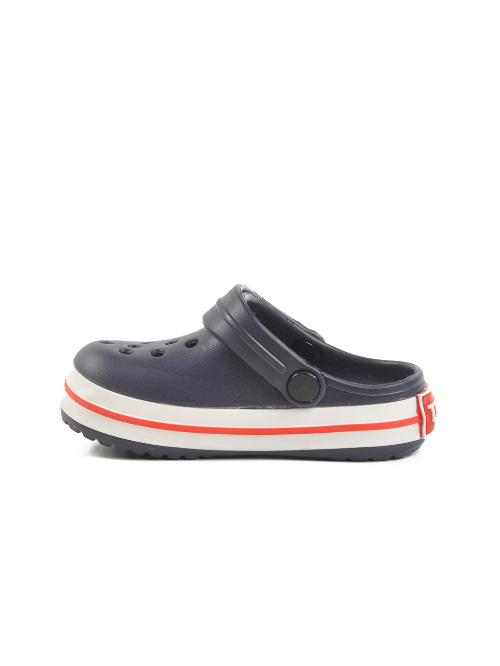 Lacivert Eva Hafif Unisex Çocuk Sabo Terlik 214 P-1