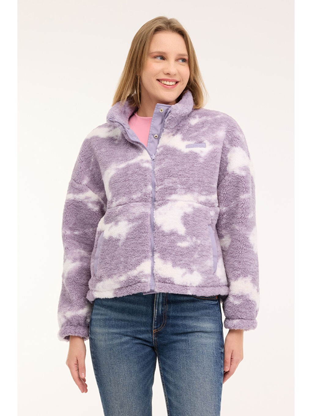 Mor WL ASTRID 6CFS-22 4PR Lila Kadın Mont