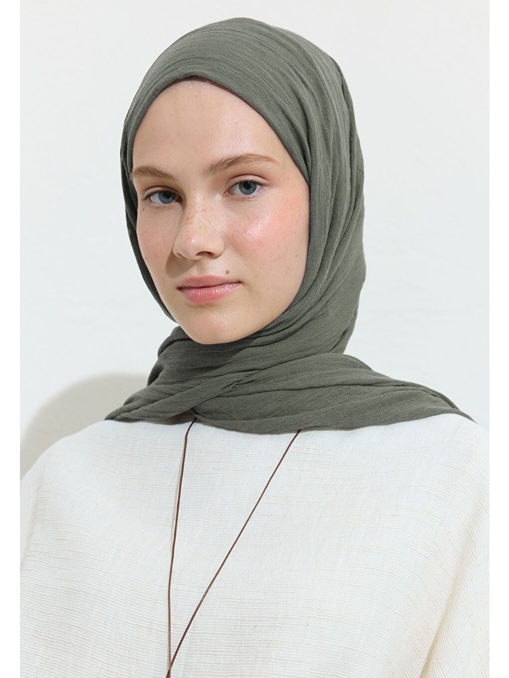 Haki PAMUKLU KETEN ŞAL EARL GREY-3