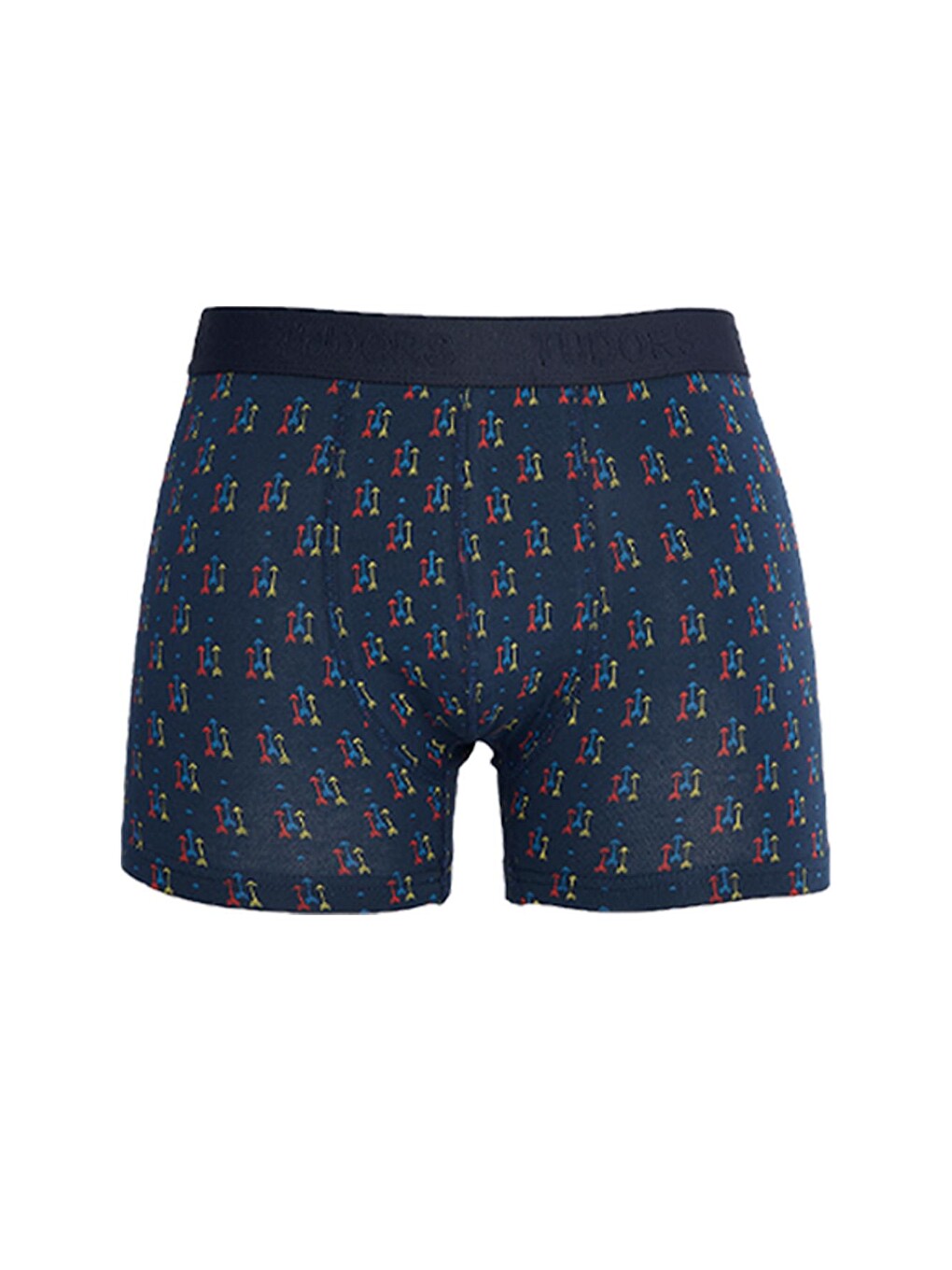Sarı Erkek 10'lu Elastanlı Pamuklu Esnek Kumaş Premium Seri Boxer-1