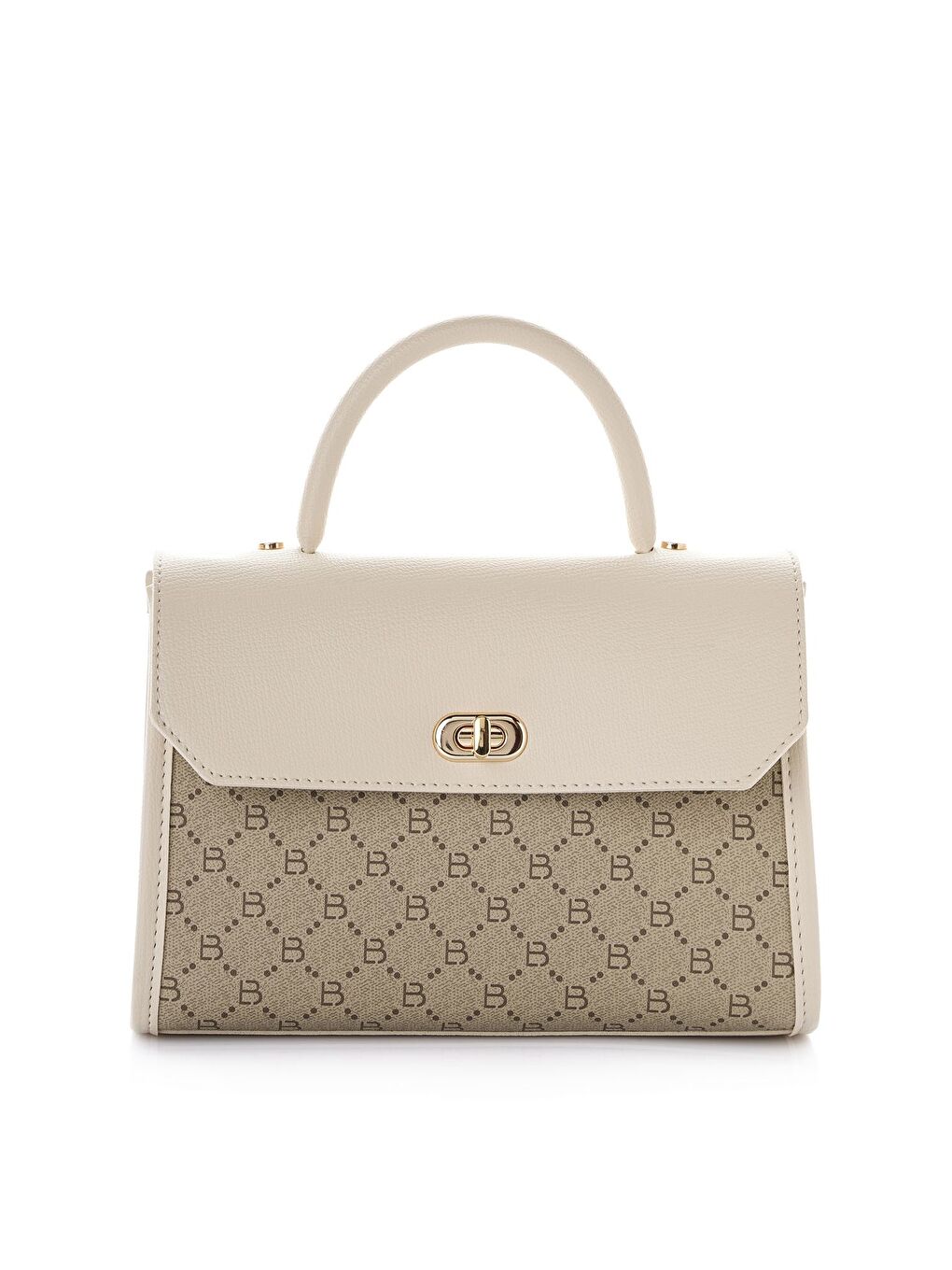 Ekru Novaya Kadın El Çantası-1