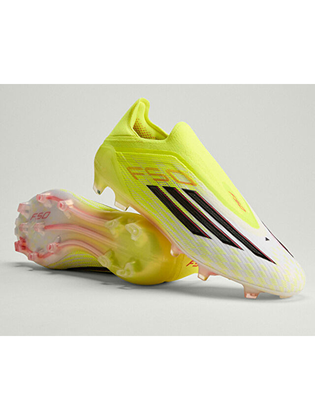 F50 Elite Ll Fg Erkek Çim Zemin Kramponu Jr6458 Sarı-1