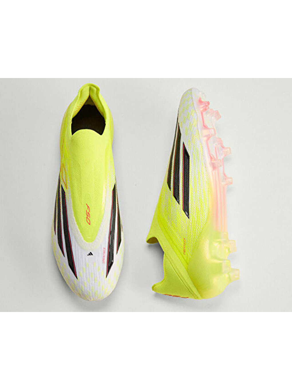 F50 Elite Ll Fg Erkek Çim Zemin Kramponu Jr6458 Sarı-3