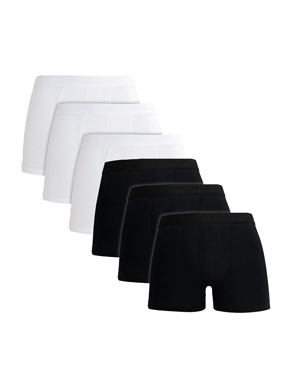 Sarı Erkek 6'lı Premium Seri Pamuklu Elastanlı Esnek Kumaş Boxer (damat Bohçası Çeyiz Seti