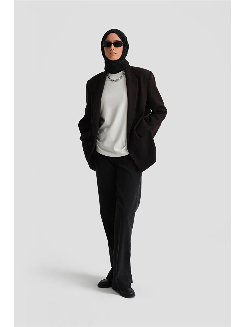 Beyaz Tişört Ortd9033 Ekru-1