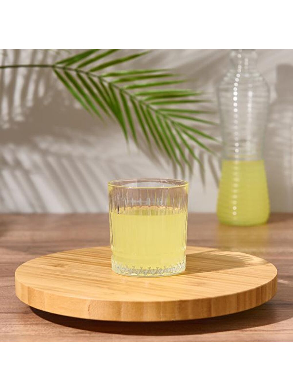 Renksiz Cam Meşrubat Bardağı - Şeffaf - 340 ml