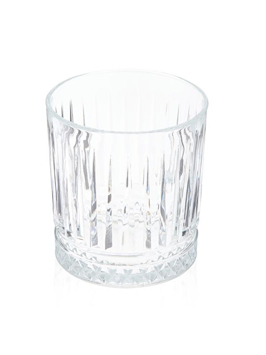 Renksiz Cam Meşrubat Bardağı - Şeffaf - 340 ml-2