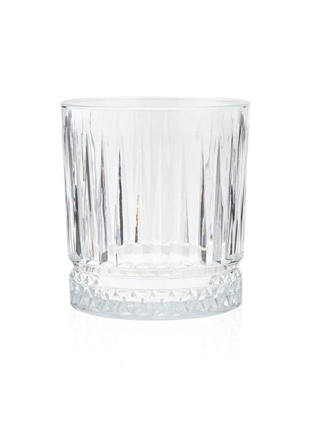 Renksiz Cam Meşrubat Bardağı - Şeffaf - 340 ml-3