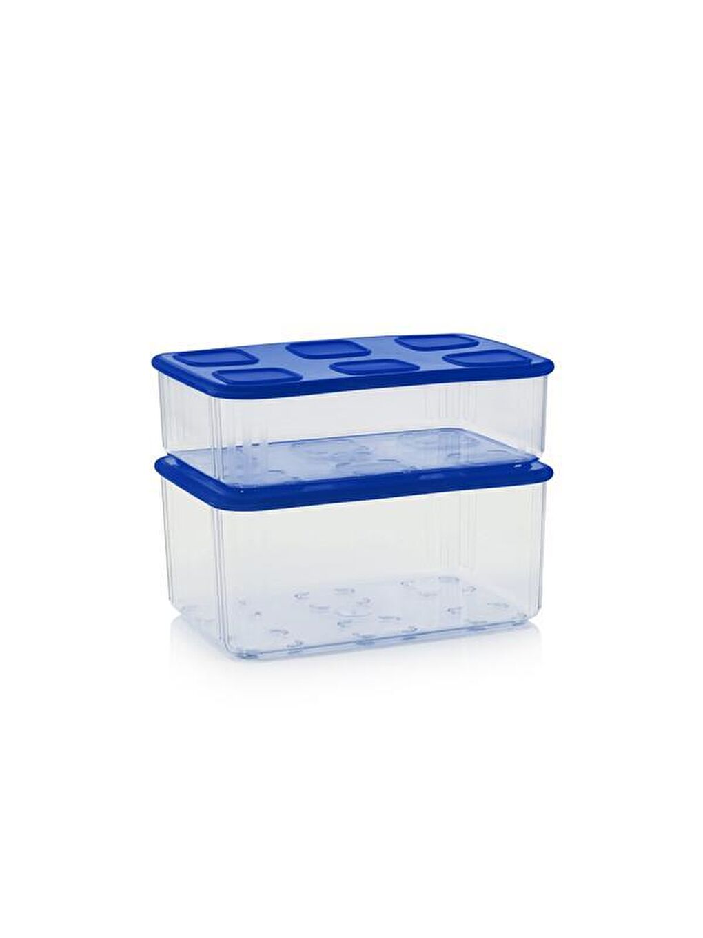 Tupperware Şeffaf Kap 2'li Set 1.62L ve 2.53L - 1