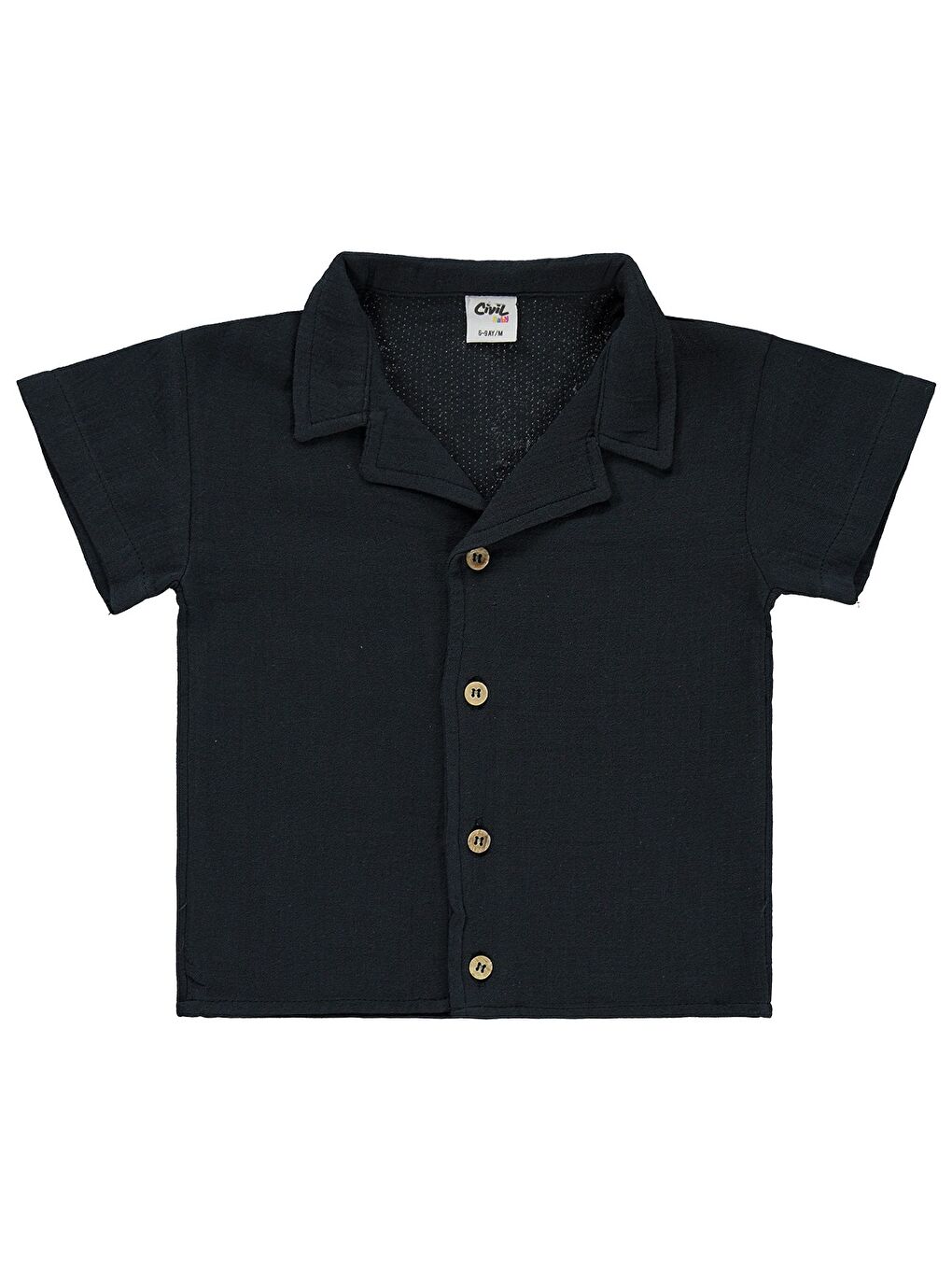 Antrasit Baby Müslin 6-18 Ay Takım - Gri 6-9 Ay-1