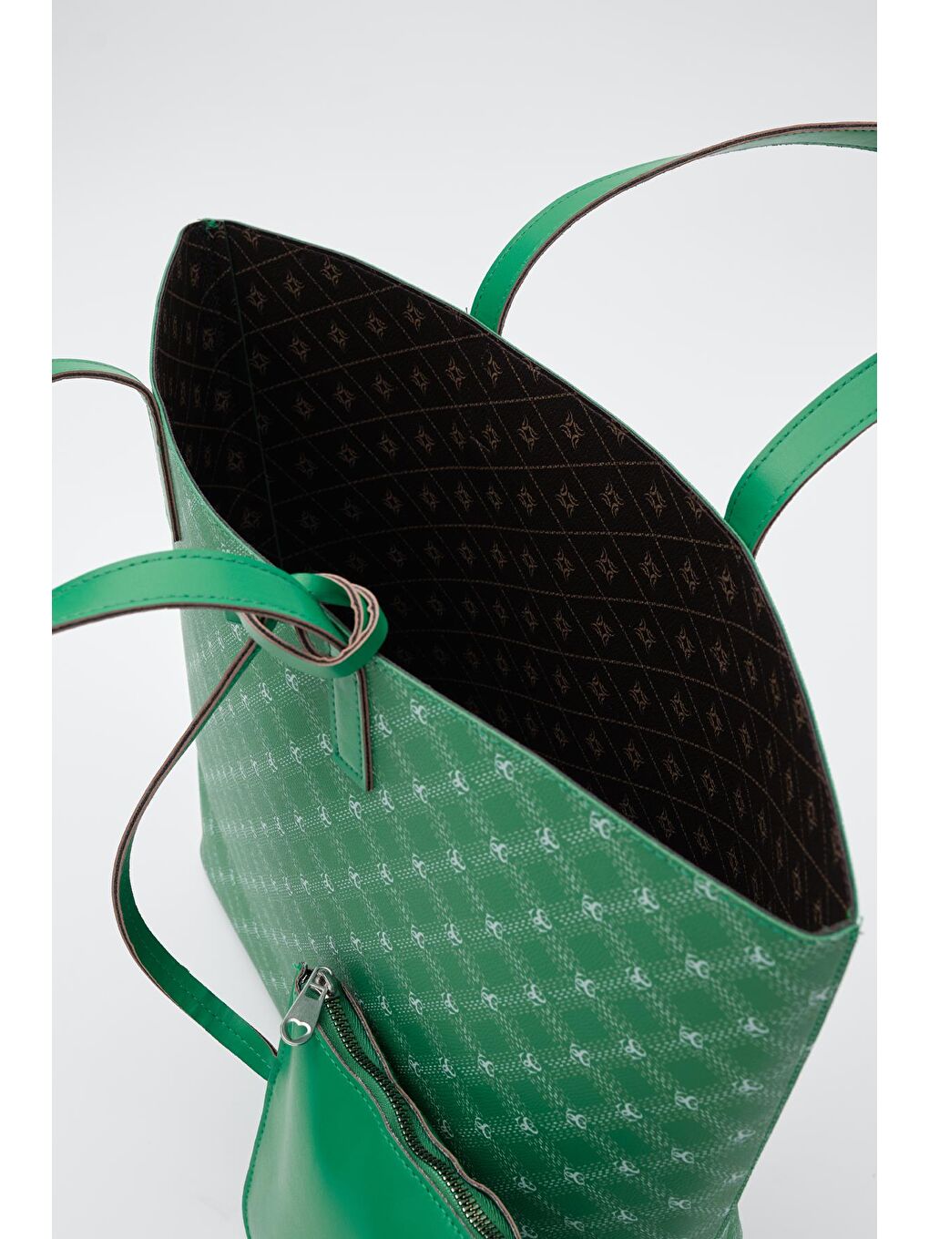 Thepe Cüzdanlı Omuz Çantası Yeşil-3