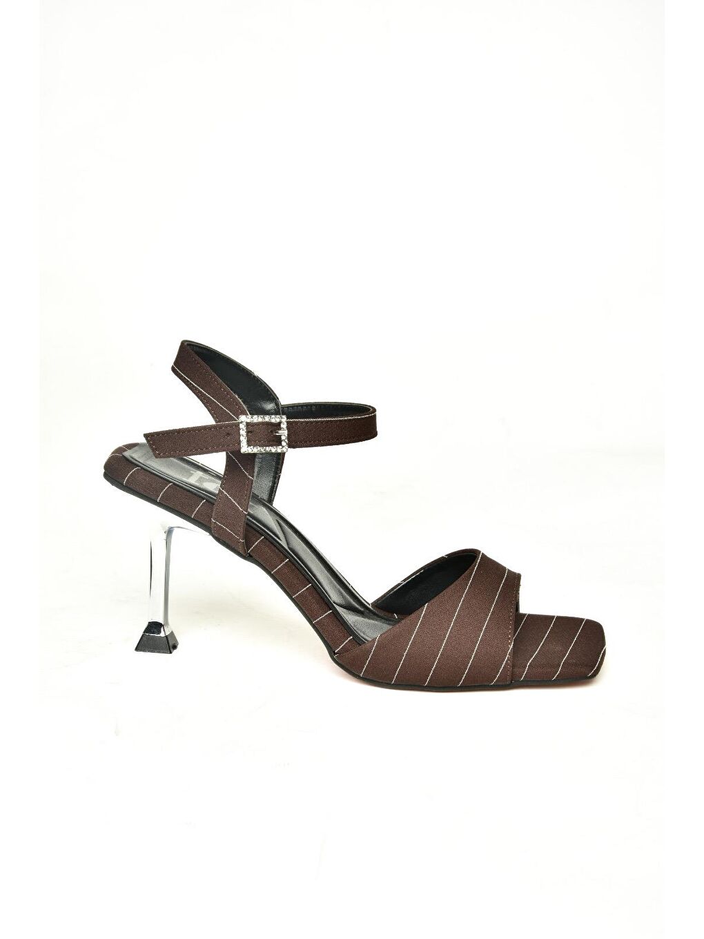 U9971344 Kahverengi Kadın Topuklu Ayakkabı-1