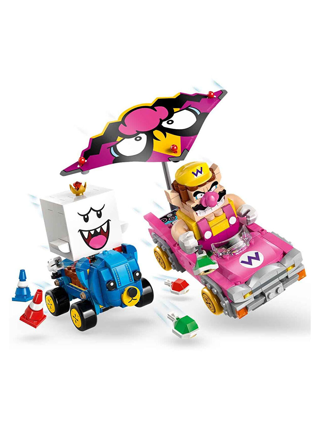 Super Mario: Mario Kart Wario ve King Boo 72038-2