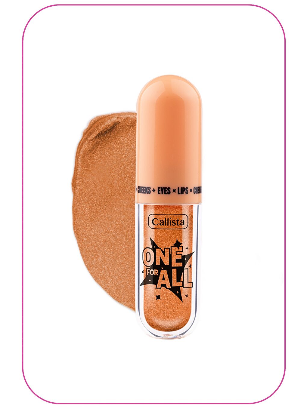 LC WAIKIKI Şeftali One For All 04 Rich Peach Eyes & Lips & Cheeks Likit Göz Farı - 2