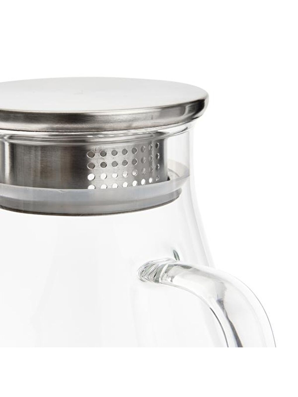 Renksiz Cam Sürahi - Şeffaf - 1,8 lt-1