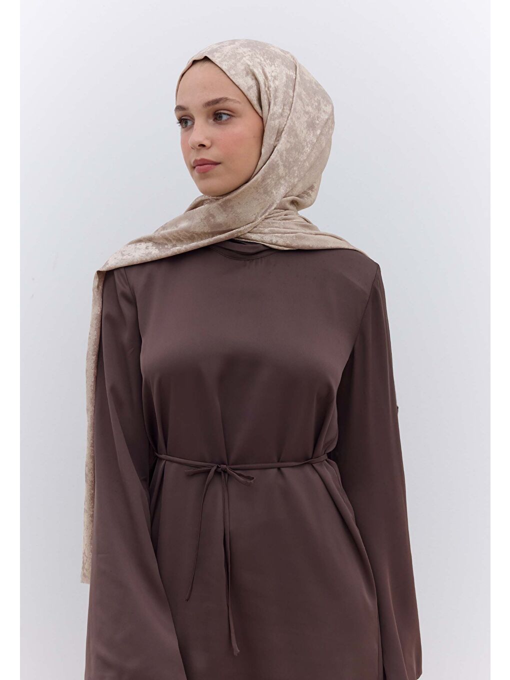 Pembe Luxury Shine Şal Rose-1