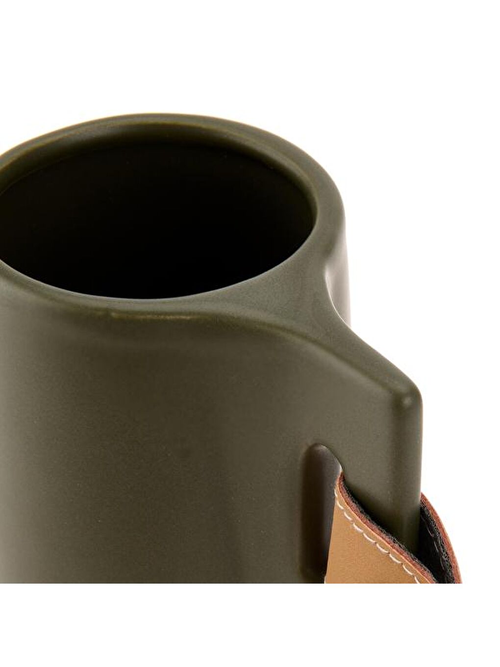 Florecimiento Vazo - Yeşil - 13x10,5 cm-2