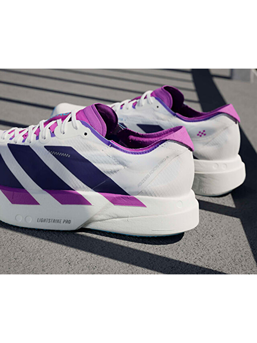 Adizero Adios Pro 4 Erkek Koşu Ayakkabısı Jp6397 Beyaz-1