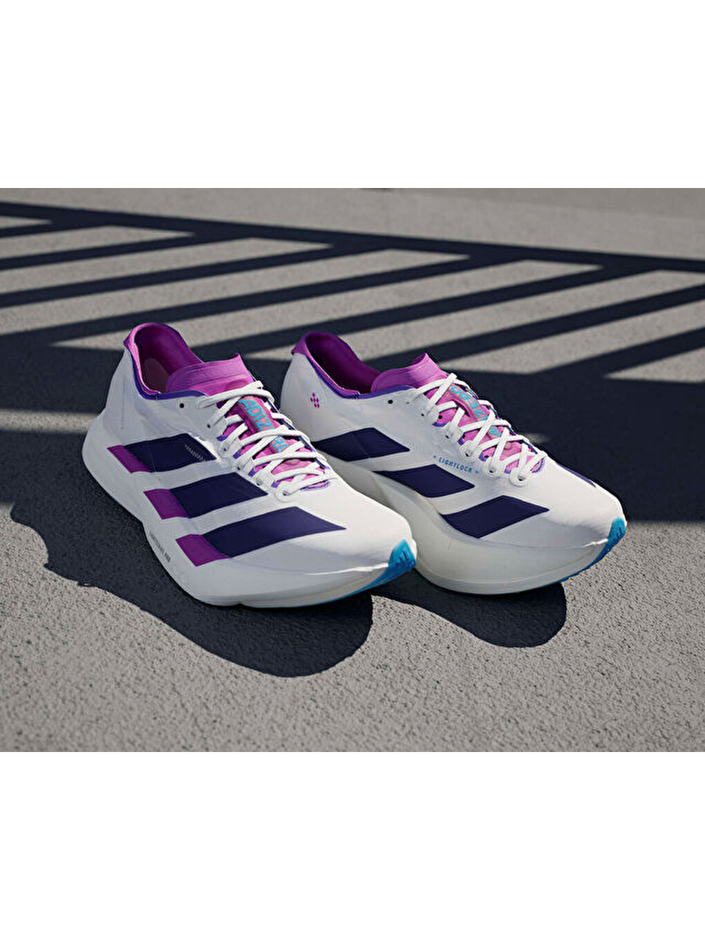 Adizero Adios Pro 4 Erkek Koşu Ayakkabısı Jp6397 Beyaz-2