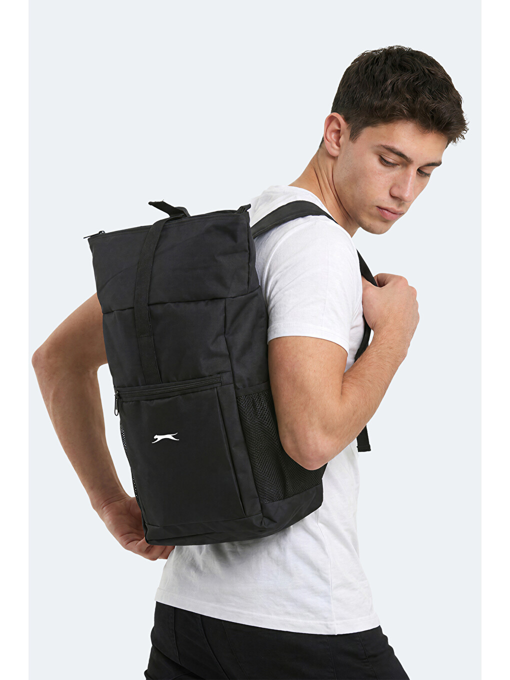 Golat Unisex Siyah Sırt Çantası-4