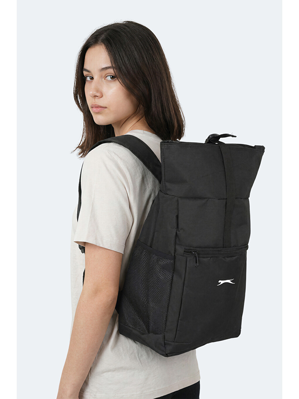 Golat Unisex Siyah Sırt Çantası-5