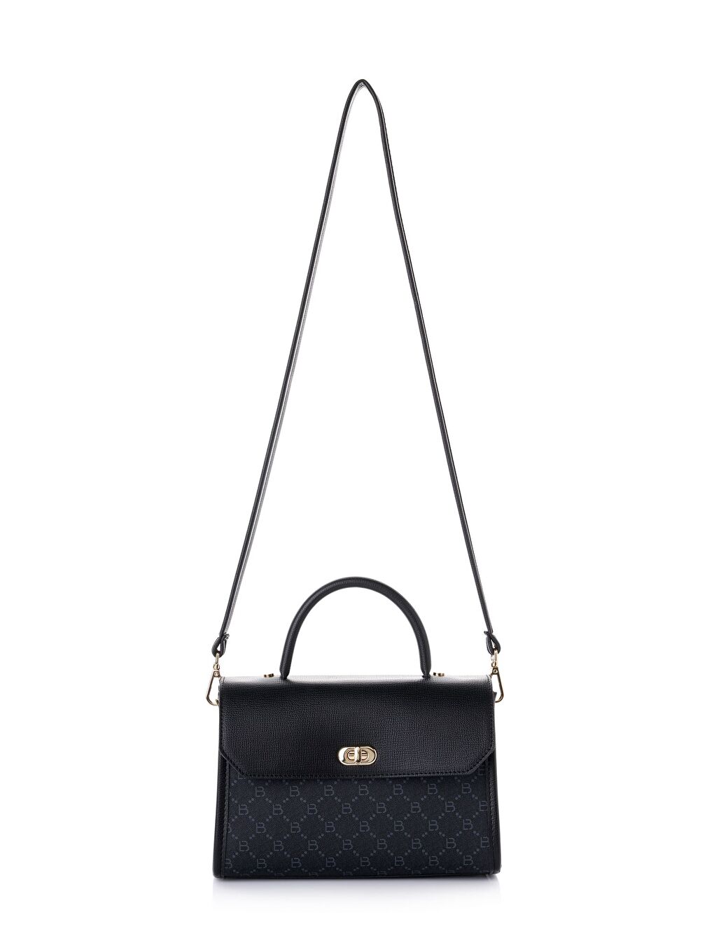 Siyah Novaya Kadın El Çantası-5