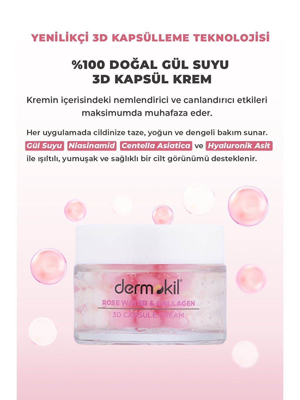 %100 Doğal Gül Suyu Cilt Bakım Seti-2