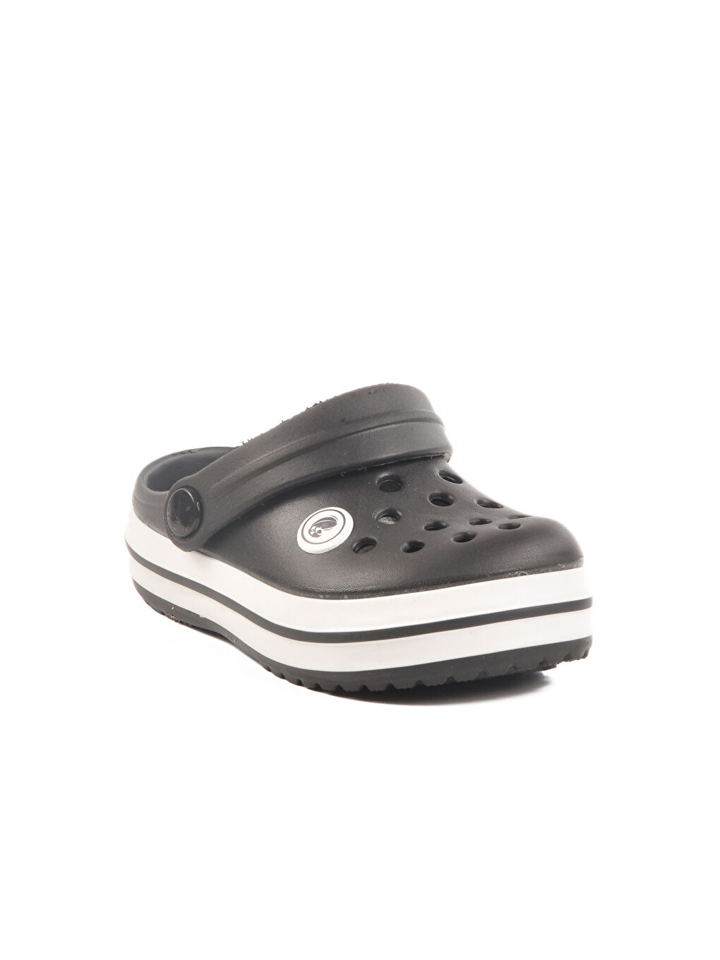 Siyah Eva Hafif Unisex Çocuk Sabo Terlik 214 P-2