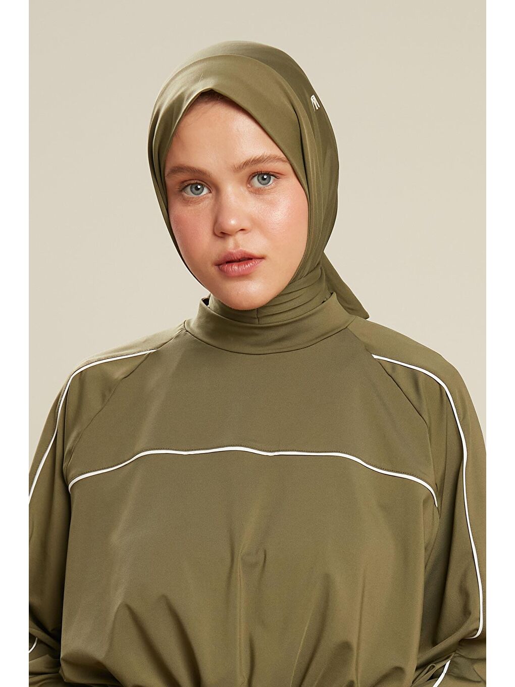 Bağlamalı Mayo Bone Haki-3