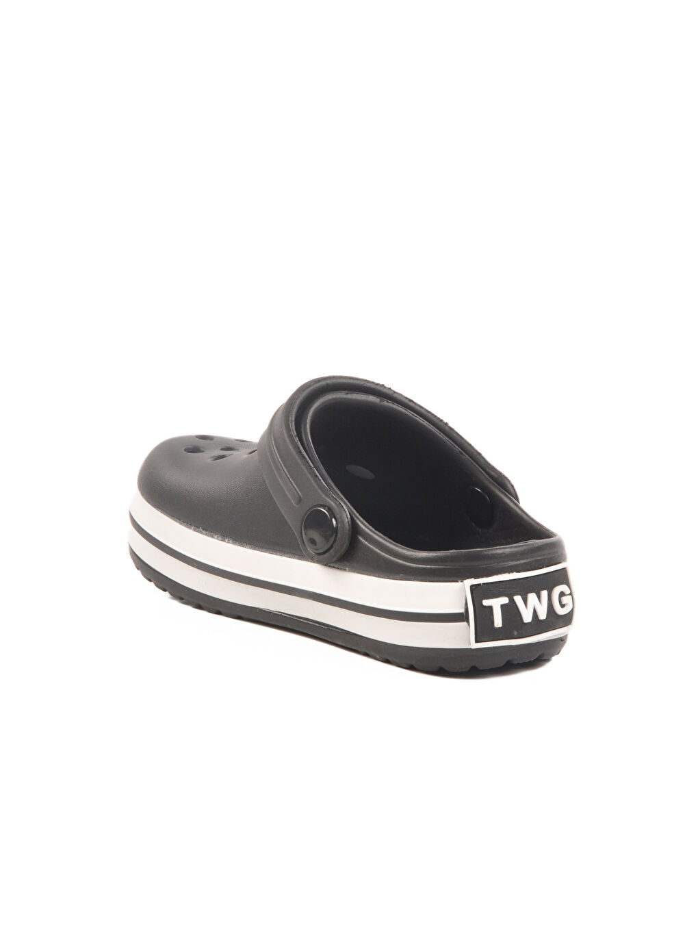 Siyah Eva Hafif Unisex Çocuk Sabo Terlik 214 P-3