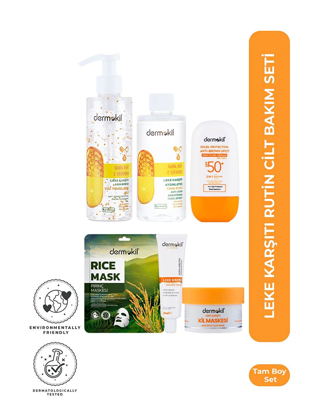 Leke Karşıtı Rutin Cilt Bakım Seti