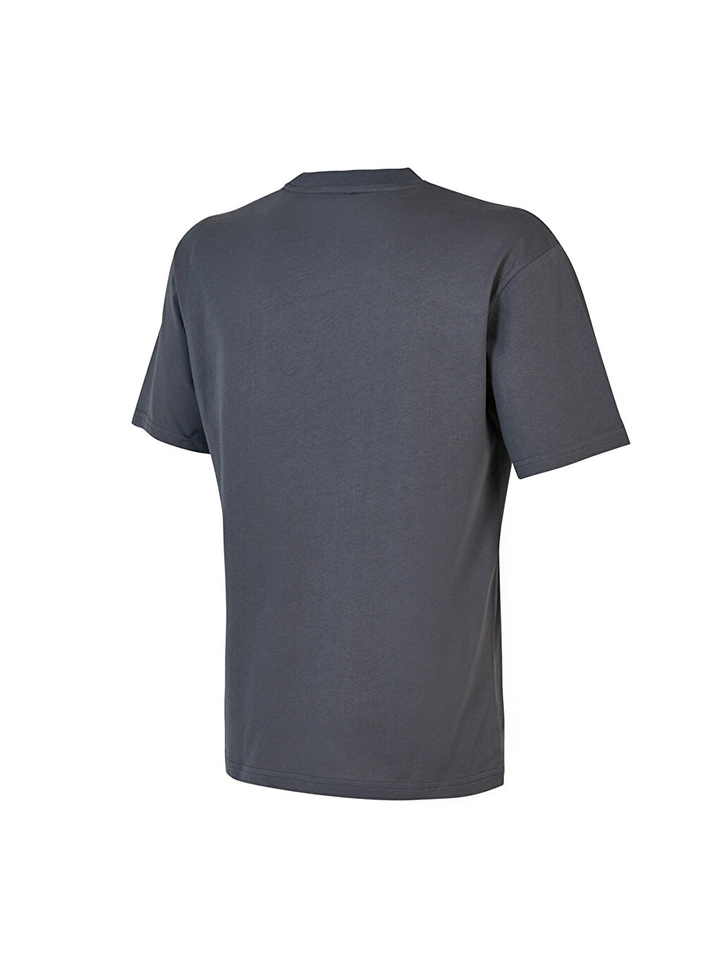 1647 Erkek Gri Tişört-1