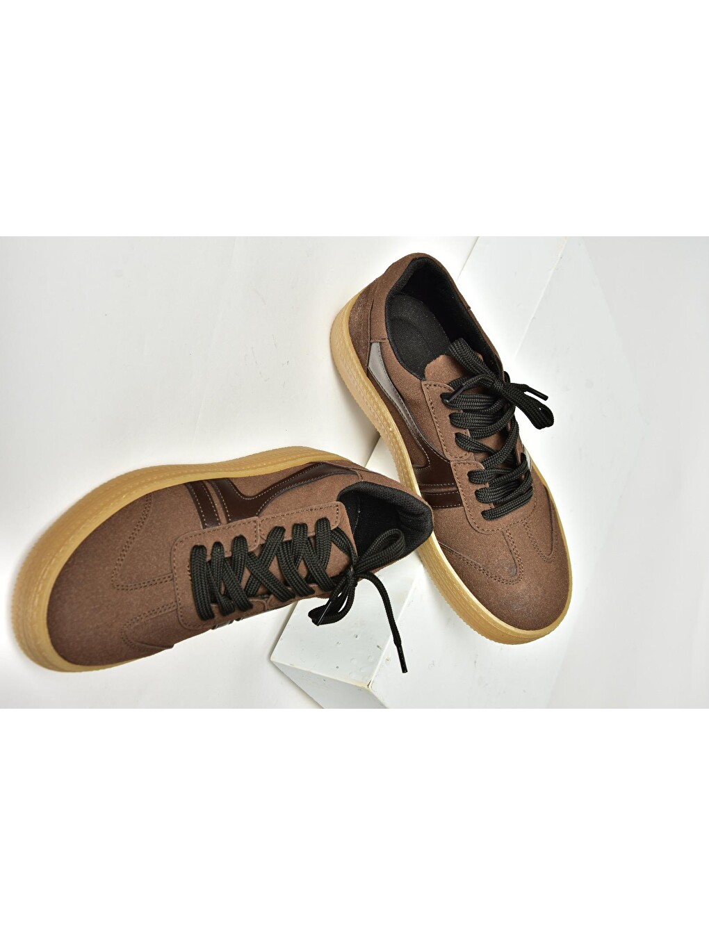 U2744311 Kahverengi Kadın Sneakers-1