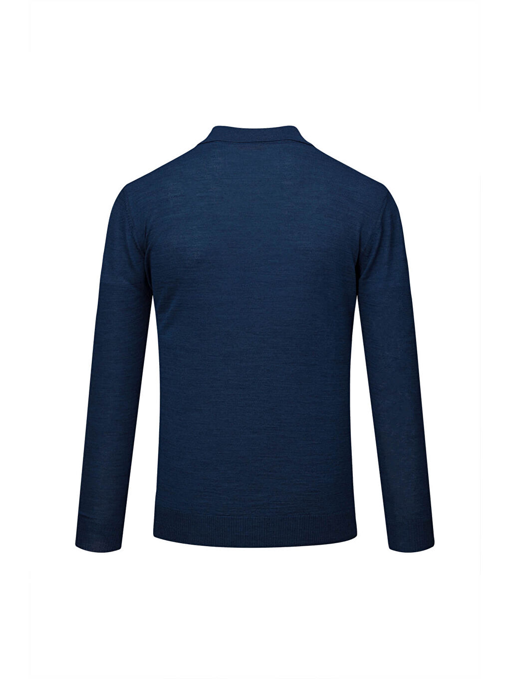 İndigo indigo Regular Fit Polo Yaka Yünlü Kazak-2