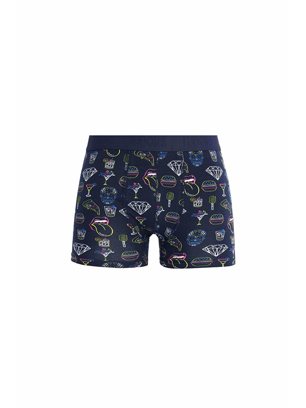 Sarı Erkek 6'lı Premium Seri Pamuklu Elastanlı Esnek Kumaş Boxer (damat Bohçası Çeyiz Seti-1