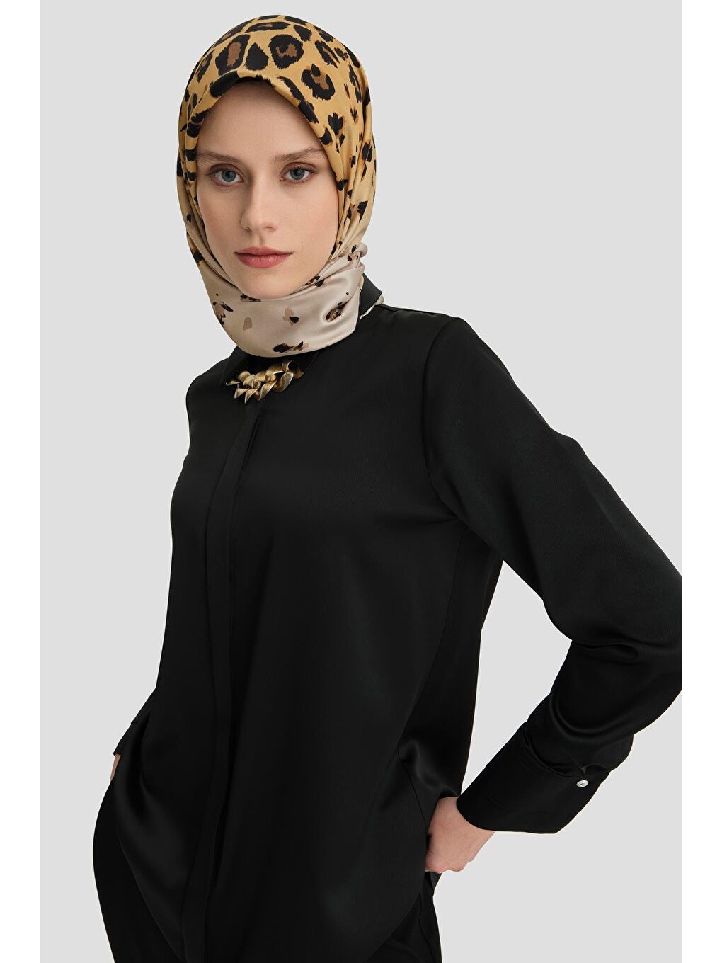 Gömlek 24Kd9241 Siyah