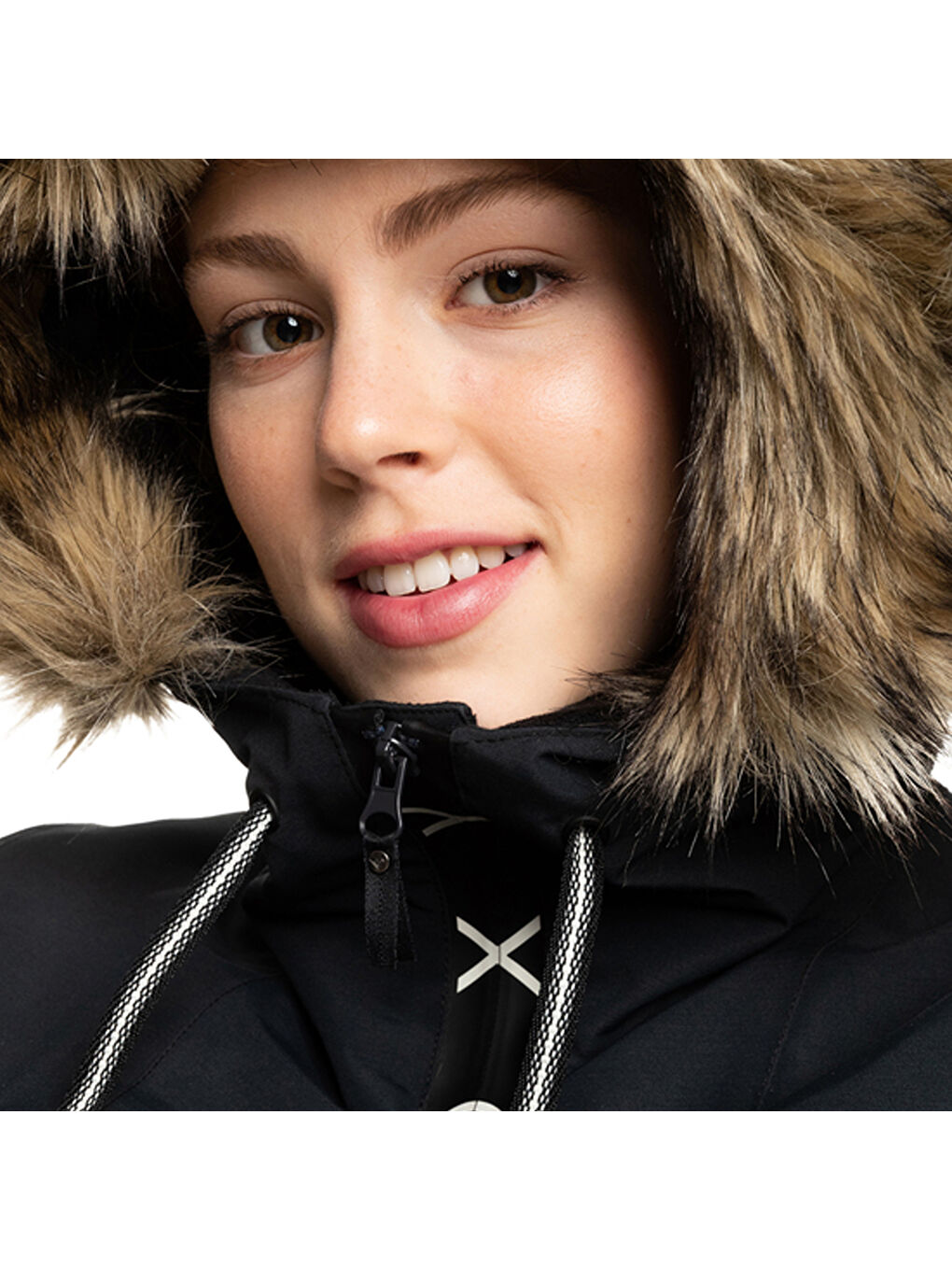 Siyah SHELTER JK Kadın SNOWBOARD CEKETİ-5