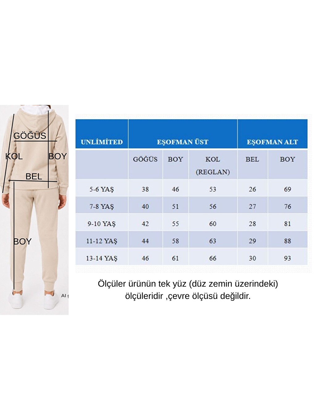 İndigo Kız Çocuk Scuba Unlimited Çift Şeritli Kapüşonlu Reglan Kol Dalgıç Kumaş Eşofman Takımı Esf7023-3