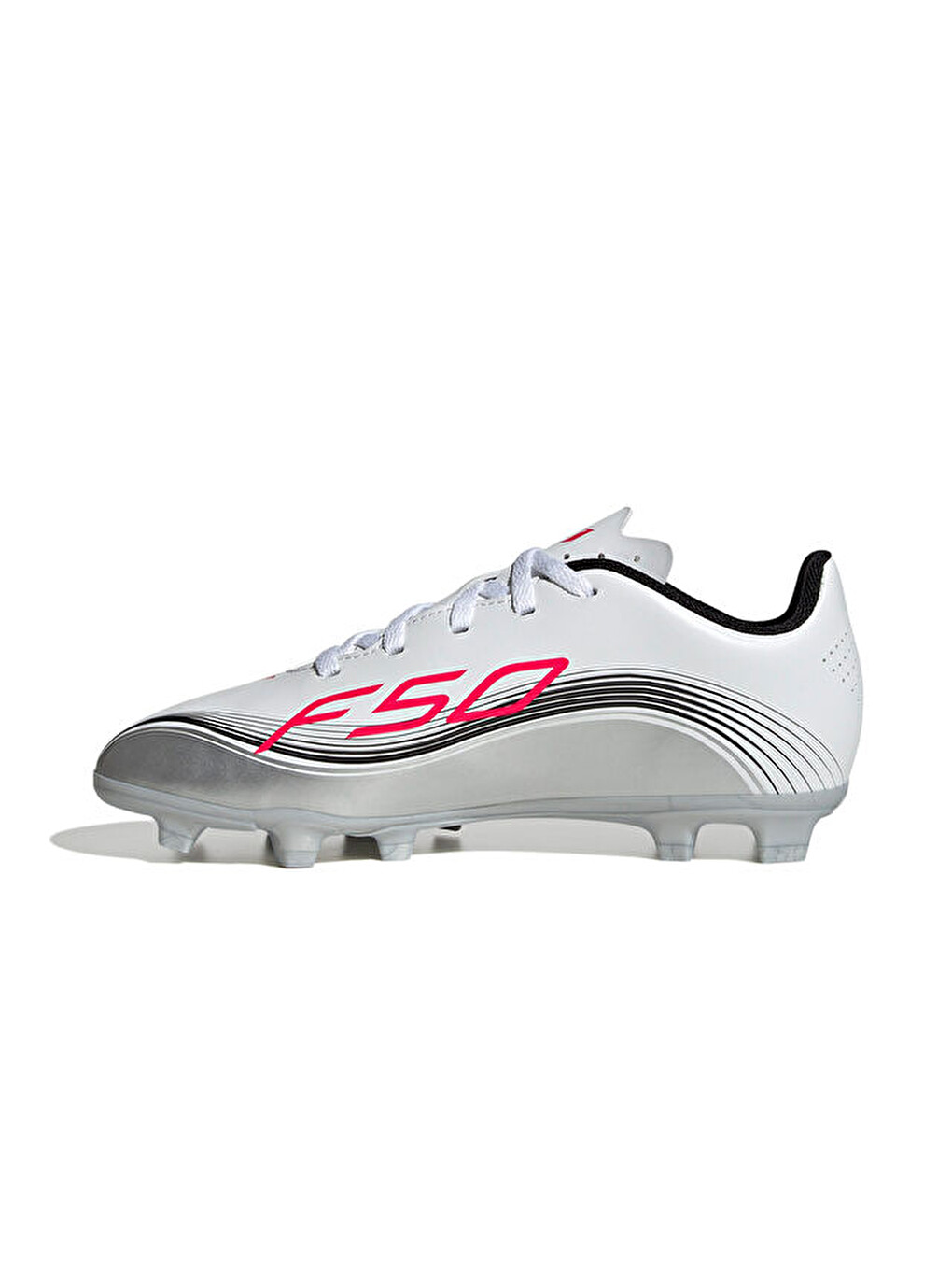 F50 Messi Club Fg/mg J Çocuk Çoklu Çim Zemin Kramponu Jp7457 Beyaz-1