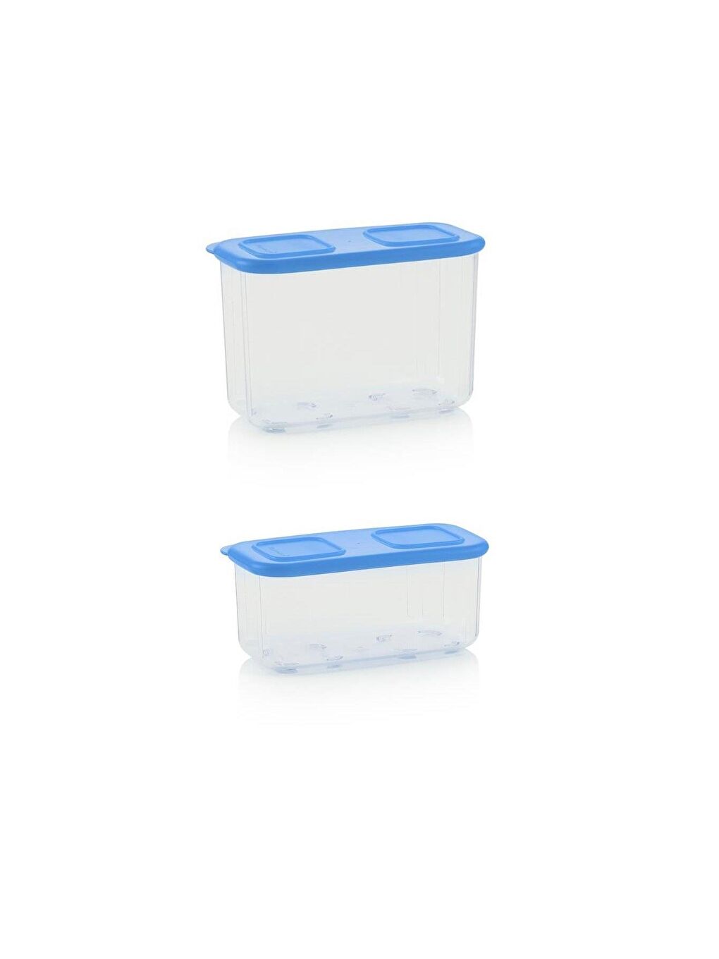 Tupperware Şeffaf Kap 2'li Set 460 ml ve 715 ml - 1