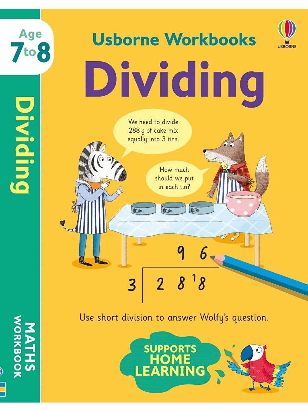 Usborne Workbooks: Dividing 7-8