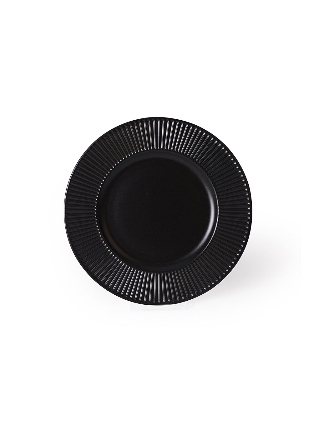 Mat Siyah Myra Pasta Tabağı 22 Cm 6 Adet-5