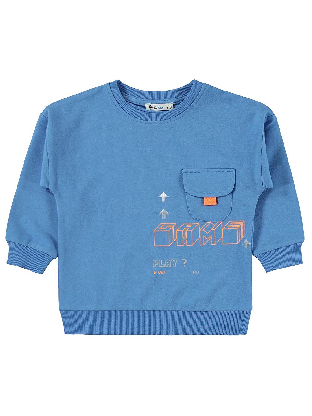 Boys Cepli 2-5 Yaş Eşofman Takımı - Mavi 2-3 Yaş-2