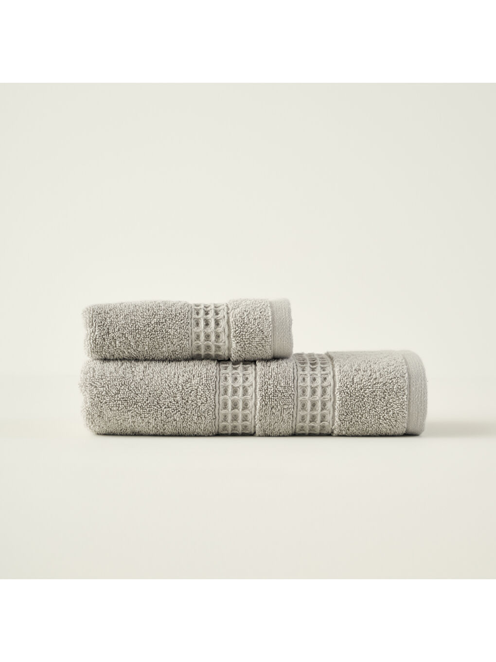 Peggy Yüz Havlusu Gri (50x90 cm)-2