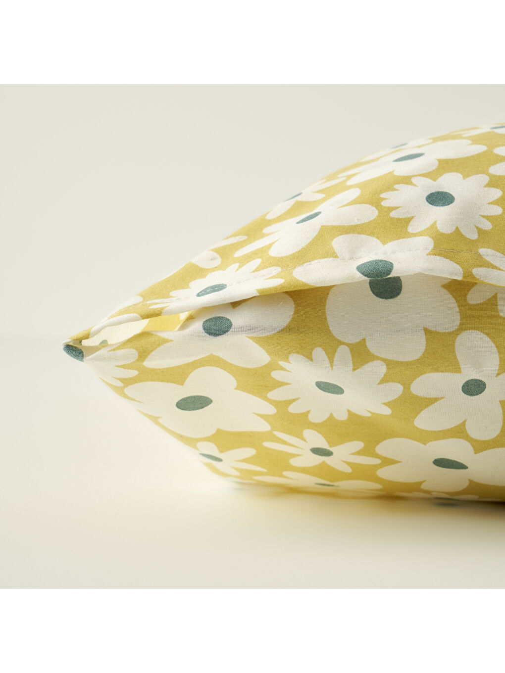 Naomi Pamuklu Çift Kişilik Nevresim Takımı Sarı (200x220 cm)-6